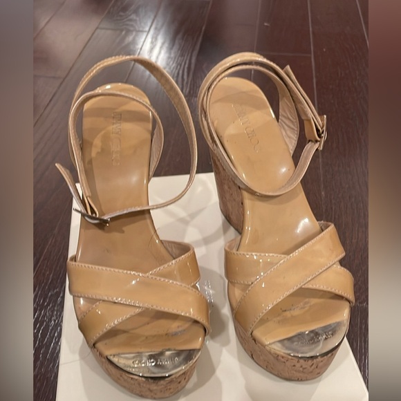 Jimmy Choo wedge cork sandals - Picture 4 of 4